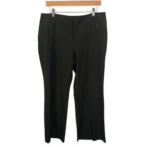 Apartment.9 Pants Size 14 Petit Short Womens Heather Gray Straight Leg Inseam 28